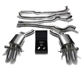 ARMYTRIX Valvetronic Catback Exhaust System with Quad Tips (Stainless) for BMW M6 F