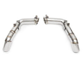 FABSPEED Primary Downpipes with Cat Bypass (Stainless) for BMW M6 F