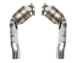 FABSPEED Primary Downpipes with Sport Cats - 200 Cell (Stainless) for BMW M6 F