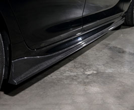 3D Design Aero Side Skirts (Carbon Fiber) for BMW M6 F