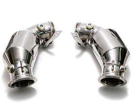 ARMYTRIX Sport Cat Downpipes - 200 Cell (Stainless) for BMW M8 F