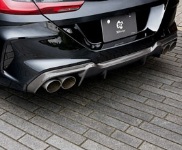 3D Design Aero Rear Diffuser (Dry Carbon Fiber) for BMW M8 F