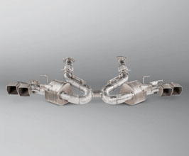 Akrapovic Slip-On Line Exhaust System (Titanium) for Chevrolet Corvette Stingray C8