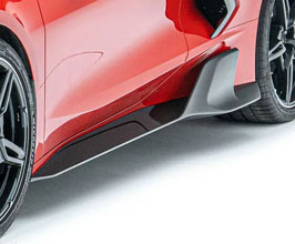 ADRO Aero Side Skirts (Dry Carbon Fiber) for Chevrolet Corvette C8