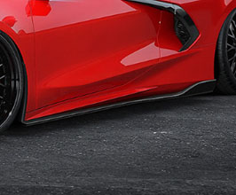 AIMGAIN GT Aero Side Under Spoilers for Cherolet Corvette Stingray C8