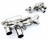 Novitec Power Optimized Exhaust System with Valve for Factory Tips (Inconel)
