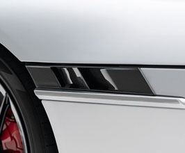Novitec Front Fender Fin Inserts (Carbon Fiber) for Ferrari 12Cilindri