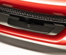 Novitec Front Lower Air Guide Spoiler Center Trim (Carbon Fiber) for Ferrari 296