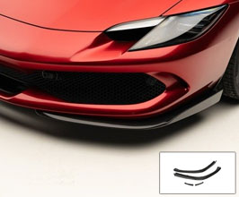 Novitec Aero Front Lip Side Spoilers (Carbon Fiber) for Ferrari 296