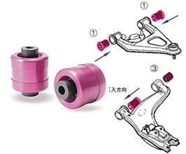 Biot Control Arm Pillow Ball Bushings - Front Upper and Lower for Ferrari 308