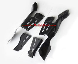 Exotic Car Gear Engine Bay Side Panels (Dry Carbon Fiber) for Ferrari 360 Spider