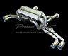 Power Craft Hybrid Exhaust Muffler System with Valves and Tips (Stainless)