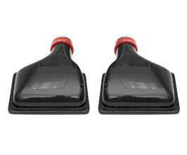 FABSPEED Air Box Covers (Carbon Fiber) for Ferrari 360 Coupe / Spider