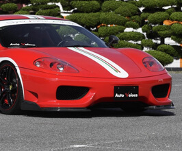 Auto Veloce SVR Super Veloce Racing Front Lip Spoiler (Carbon Fiber) for Ferrari 360 Challenge Stradale