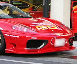 RSD Aero Front Half Spoiler - Type 3 (FRP) for Ferrari 360