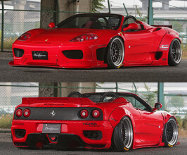 Liberty Walk LB Works Complete Wide Body Lip Kit for Ferrari 360