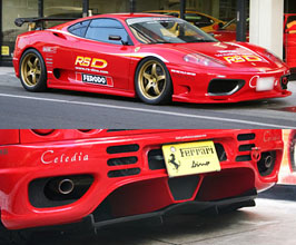 RSD Aero Half Spoiler Kit - Type 3 for Ferrari 360