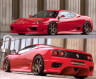 Vertice Design Aero Body Kit (FRP with Carbon Fiber) for Ferrari 360