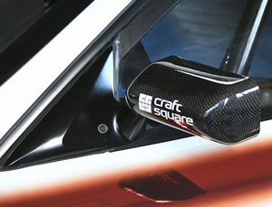 RSD Racing Side Mirrors by Craft Square (Carbon Fiber) for Ferrari 360
