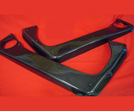 Exotic Car Gear Lower Door Panels (Dry Carbon Fiber) for Ferrari 360 Modena / Spider / Challenge