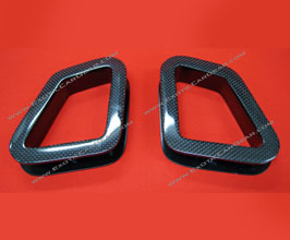 Exotic Car Gear Seat Belt Guides (Dry Carbon Fiber) for Ferrari 360 Modena / Spider / Challenge