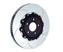 Brembo Two-Piece Brake Rotors - Rear 328mm Type-5 for Ferrari 360 Challenge