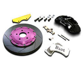 Biot Brake Kit with Brembo Type-R Calipers - Front 6POT 355mm for Ferrari 456