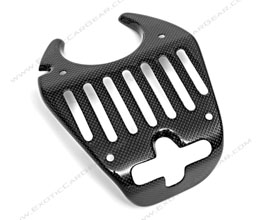 Exotic Car Gear Latch Cover Panel (Dry Carbon Fiber) for Ferrari 458