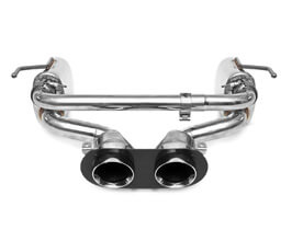 FABSPEED Maxflo Performance Exhaust System with Challenge Dual Tips (Stainless) for Ferrari 458