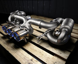 Fi Exhaust Valvetronic Exhaust System - F1 Version (Titanium) for Ferrari 458 Italia / Spider