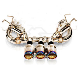 Fi Exhaust Valvetronic Exhaust System - Race Version (Stainless) for Ferrari 458