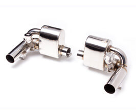 iPE Exhaust Valvetronic Evolution Mufflers (Stainless) for Ferrari 458