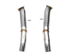 iPE Exhaust Cat Bypass Pipes (Stainless) for Ferrari 458