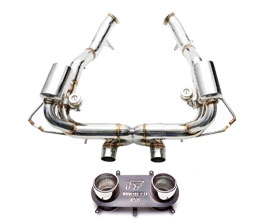 iPE Exhaust Valvetronic F1 Muffler and Tips (Titanium) for Ferrari 458