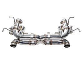 iPE Exhaust Mufflers (Stainless) for Ferrari 458