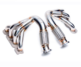 iPE Exhaust Mufflers with Cat Pipes (Stainless) for Ferrari 458