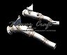 Power Craft Racing Straight Catalyzer Bypass Pipes (Stainless)