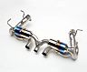 ROWEN PREMIUM01TR Heat Blue Titan Exhaust System with Valves - Regular Spec (Ti)