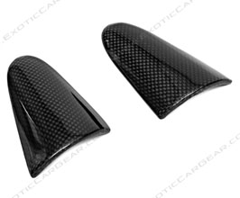 Exotic Car Gear Exterior Door Handle Covers (Dry Carbon Fiber) for Ferrari 458 Italia / Spider / Speciale / Aperta