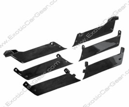 Exotic Car Gear Front Fender Winglets (Dry Carbon Fiber) for Ferrari 458