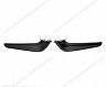 Exotic Car Gear Front Bumper Spoiler Wings (Dry Carbon Fiber)