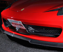 Leap Design Aero Front Duct Wings (Carbon Fiber) for Ferrari 458 Italia