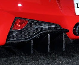 Leap Design Rear Fog Lamp Covers (Carbon Fiber) for Ferrari 458 Italia