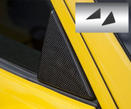 Novitec Side Window Triangle Covers (Carbon Fiber) for Ferrari 458