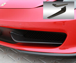 Novitec Front Grill Wings (Carbon Fiber) for Ferrari 458