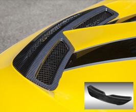 Novitec Front Trunk Lid Air Vent Guide for Ferrari 458