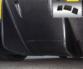 Novitec Air Opening Covers for Rear Diffuser (Carbon Fiber) for Ferrari 458