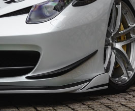 ROWEN World Platinum Aero Front Bumper Canards for Ferrari 458