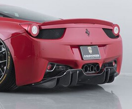 AIMGAIN Rear Diffuser (Dry Carbon Fiber) for Ferrari 458 Italia