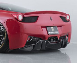 AIMGAIN Rear Diffuser (Dry Carbon Fiber) for Ferrari 458